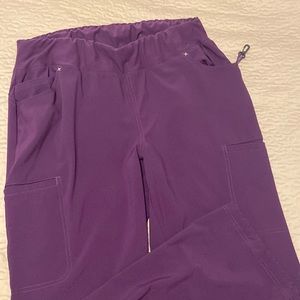 Cherokee iflex eggplant scrub bottom. XL
